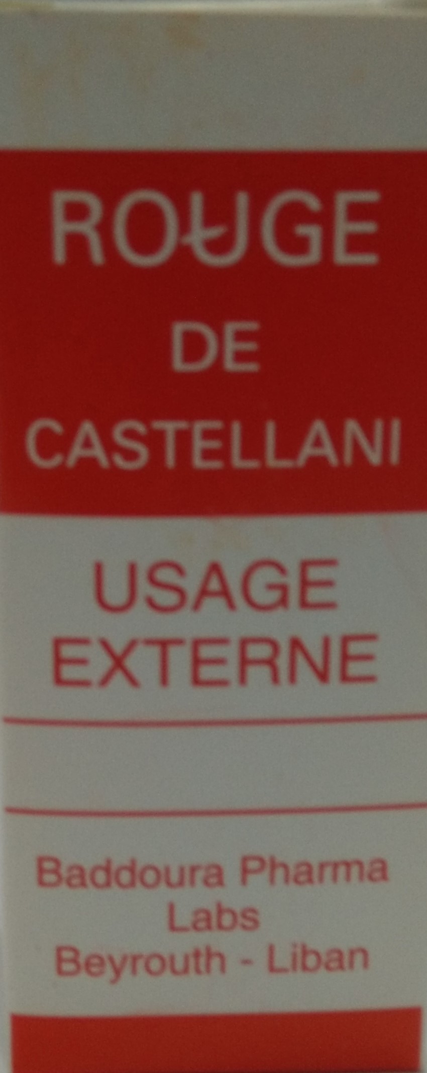 Rouge de Castellani Baddoura